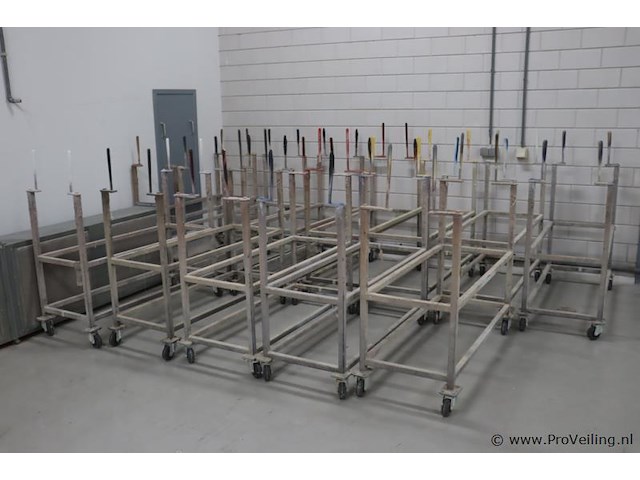 Partij transportwagens - 12 stuks - afbeelding 1 van  8