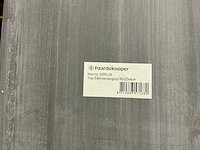 Partij tray eden rectangular 80x20x4cm grey (161x) - afbeelding 2 van  4