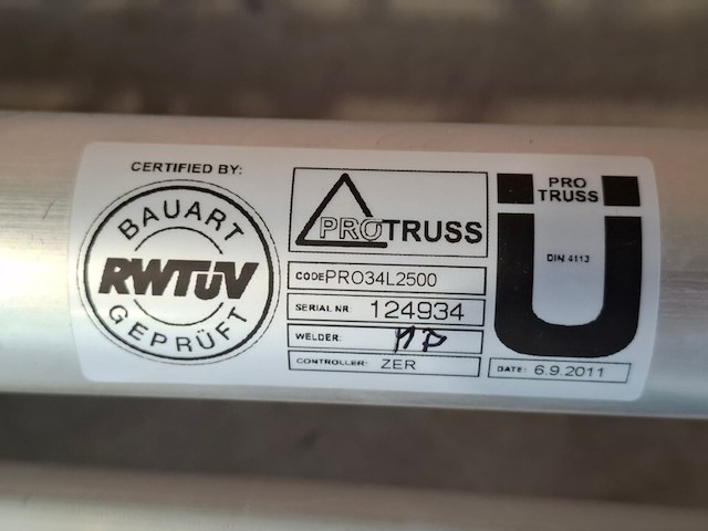 Partij truss, zilver, zwart - afbeelding 9 van  9