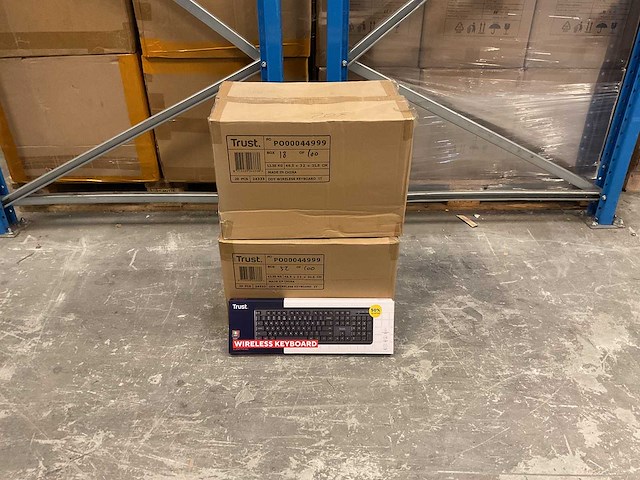 Partij trust wireless toetsenborden (40x) - afbeelding 1 van  4