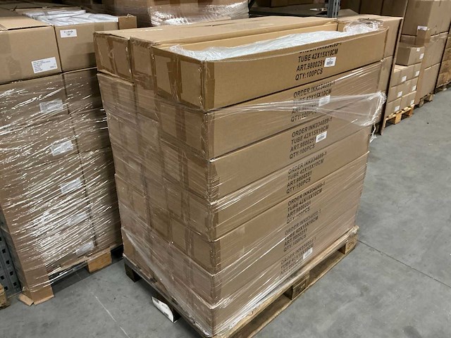 Partij tube bloementassen 42x15x10cm (1800x) - afbeelding 3 van  4