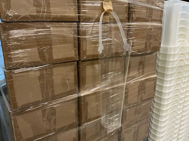 Partij tube bloementassen 42x15x10cm (2100x) - afbeelding 2 van  4