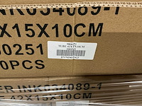 Partij tube bloementassen 42x15x10cm (2100x) - afbeelding 4 van  4