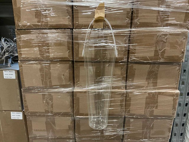 Partij tube bloementassen 42x15x10cm (3000x) - afbeelding 1 van  4