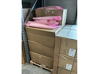 Partij tube floral with sticker pink (3000x) - afbeelding 6 van  7