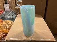 Partij tube lighting d8/h18cm blue with stars and timer (72x) - afbeelding 3 van  5