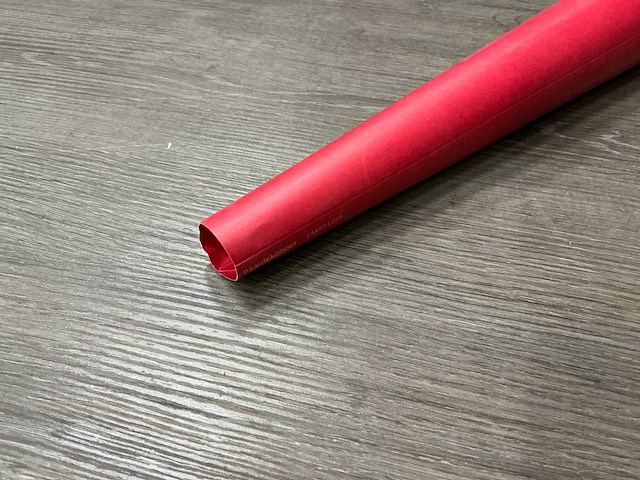 Partij tubes carry love paper 46x6x2cm red (900x) - afbeelding 7 van  7