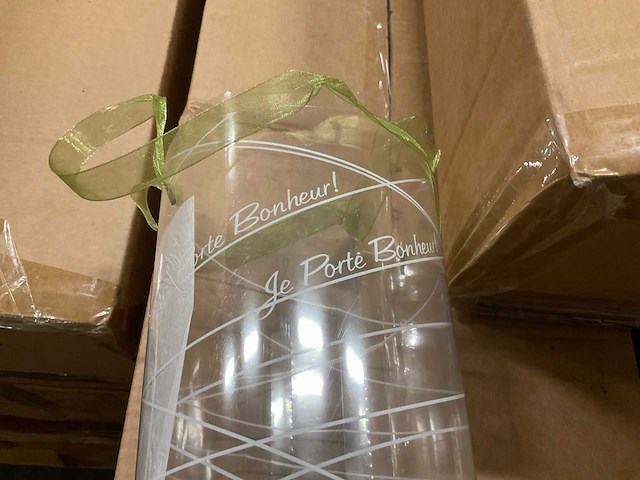 Partij tubes je porte bonheur! 35x12x10cm (1500x) - afbeelding 5 van  8