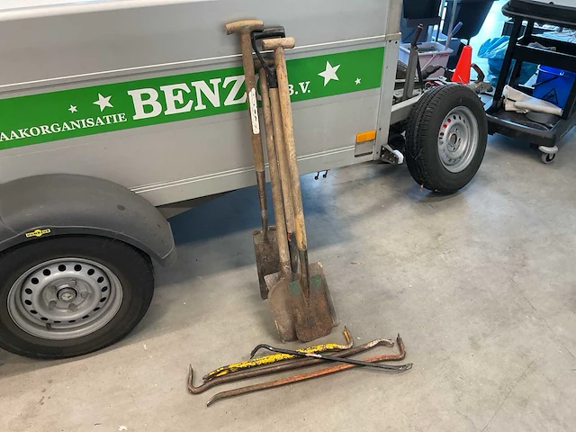 Partij tuingereedschap, 8 stuks - afbeelding 1 van  2