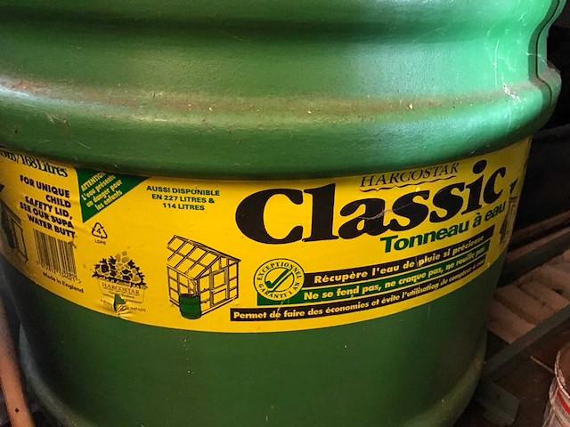 Partij tuingereedschap in regenton - afbeelding 3 van  3