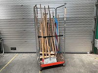 Partij tuingereedschap op steel - afbeelding 1 van  2