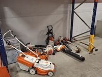 Partij tuingereedschap, stihl, oranje - afbeelding 1 van  23