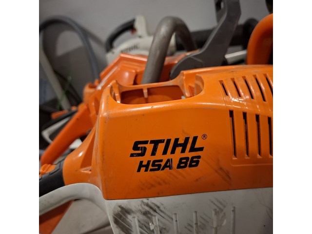 Partij tuingereedschap, stihl, oranje - afbeelding 19 van  23