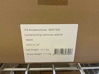 Partij tuinhek sluitingen (80x) - afbeelding 4 van  4
