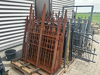 Partij tuinhekken / sierhekken / toegangspoorten / sierpoort - afbeelding 11 van  14