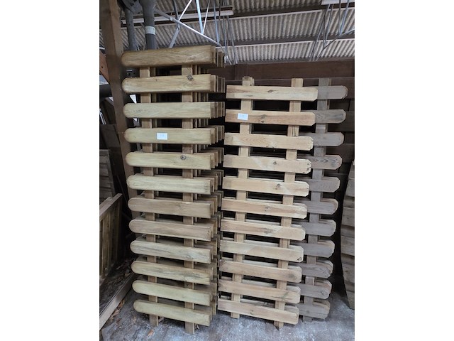 Partij tuinhekken - afbeelding 3 van  8