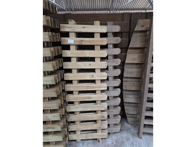 Partij tuinhekken - afbeelding 5 van  8