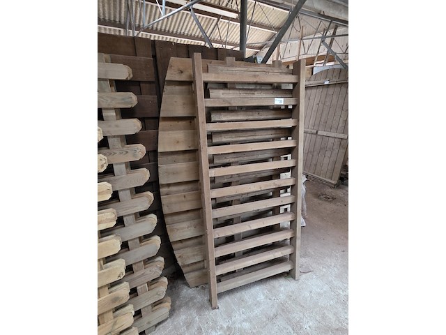 Partij tuinhekken - afbeelding 6 van  8