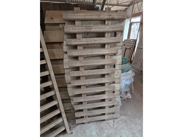 Partij tuinhekken - afbeelding 7 van  8