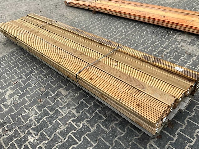 Partij tuinhout - afbeelding 3 van  6