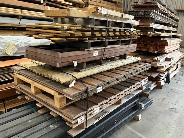 Partij tuinhout - afbeelding 3 van  9