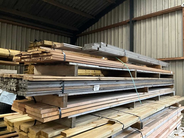 Partij tuinhout - afbeelding 4 van  7