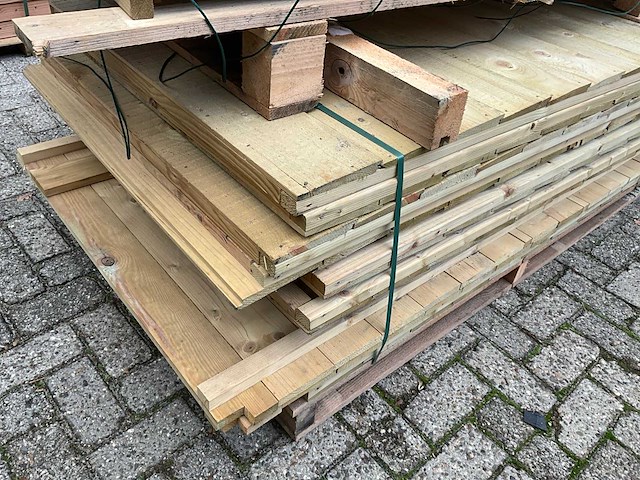 Partij tuinhout - afbeelding 3 van  4