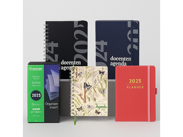 Partij tuinmanden, boeken en agenda's - afbeelding 3 van  8