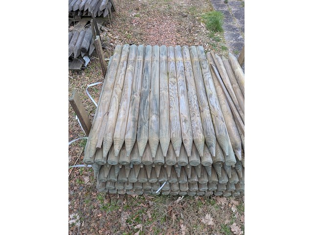 Partij tuinpalen - afbeelding 5 van  11
