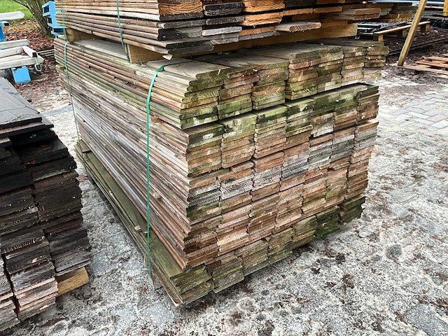 Partij tuinplanken 1.5x15 cm - afbeelding 5 van  8
