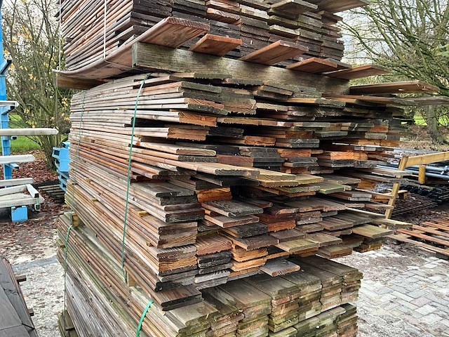 Partij tuinplanken 1.5x15 cm - afbeelding 6 van  8