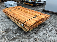 Partij tuinplanken 1.6x14x195 cm (ca. 70x) - afbeelding 1 van  7