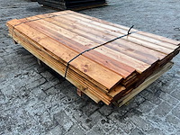 Partij tuinplanken 1.6x14x195 cm (ca. 70x) - afbeelding 5 van  7