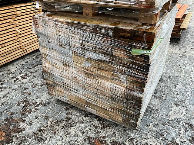 Partij tuinplanken 1.6x14x70 cm (ca. 1600x) - afbeelding 5 van  6