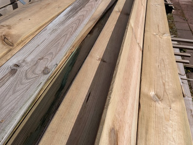 Partij tuinplanken grenen - afbeelding 6 van  6