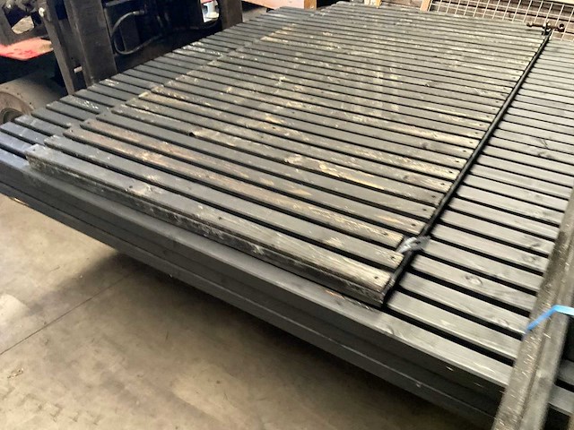 Partij tuinschermen met poort en kozijn - 180x180 cm - afbeelding 2 van  13