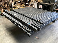 Partij tuinschermen met poort en kozijn - 180x180 cm - afbeelding 1 van  13