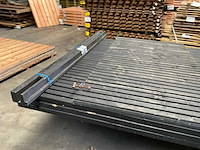 Partij tuinschermen met poort en kozijn - 180x180 cm - afbeelding 8 van  13