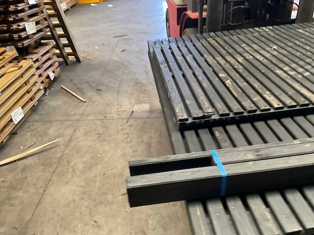 Partij tuinschermen met poort en kozijn - 180x180 cm - afbeelding 12 van  13