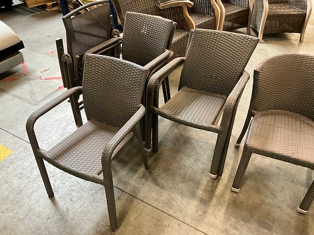 Partij tuinstoel - afbeelding 4 van  5