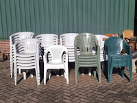 Partij tuinstoelen - afbeelding 1 van  8