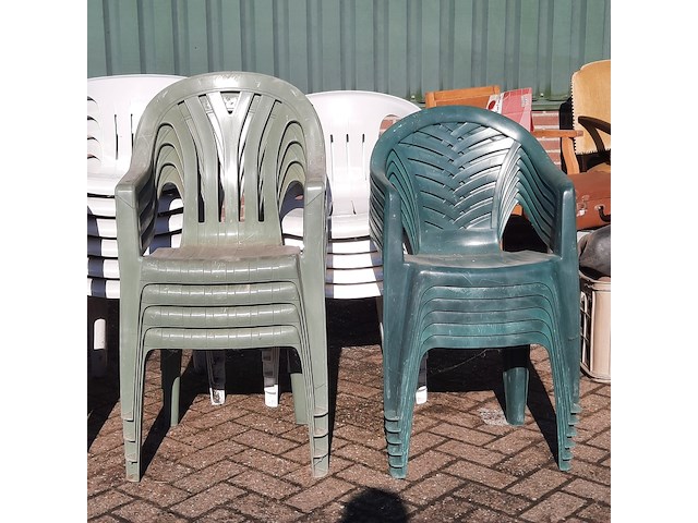 Partij tuinstoelen - afbeelding 4 van  8