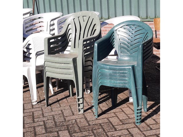 Partij tuinstoelen - afbeelding 5 van  8