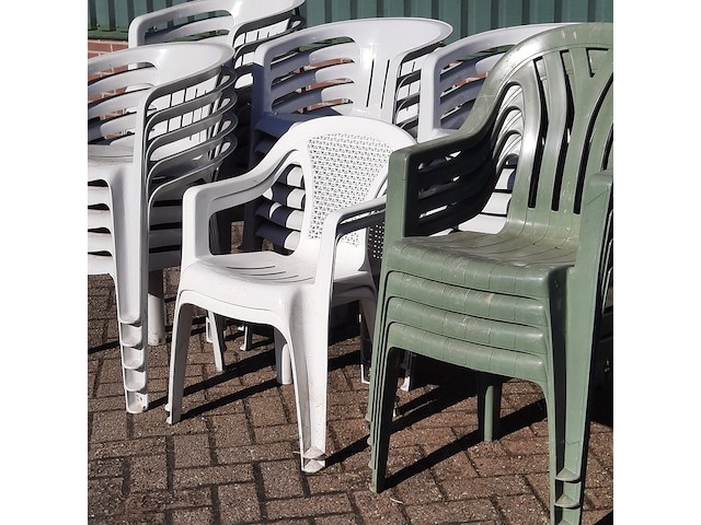 Partij tuinstoelen - afbeelding 6 van  8