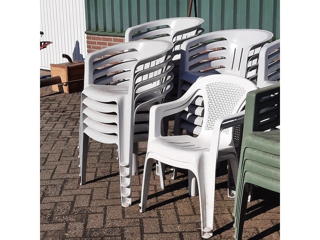 Partij tuinstoelen - afbeelding 7 van  8