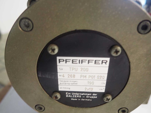 Partij turbo (moleculair) pompen met controller - afbeelding 12 van  13