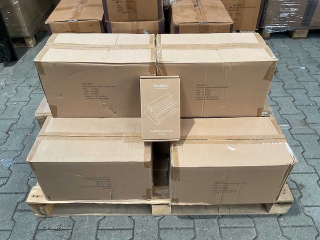 Partij ukiyo sushi maker set bamboe (96x) - afbeelding 3 van  5