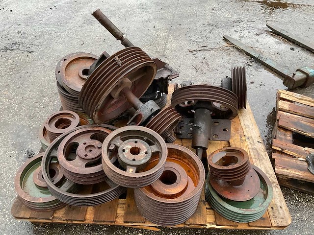 Partij v-snaar poelies - afbeelding 2 van  4