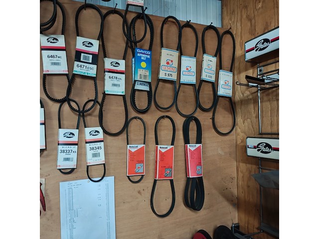 Partij v-snaren, kabel en slagenklemmen - afbeelding 4 van  7