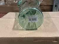 Partij vaas vila d21/h35cm groen transparant (180x) - afbeelding 3 van  5